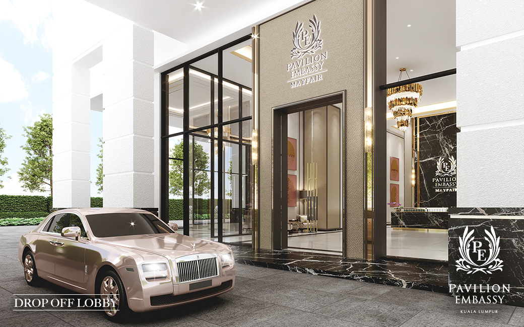 Luxury Residences: Drop Off Lobby