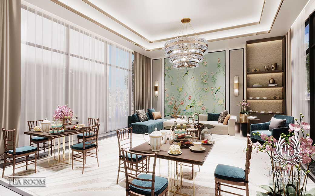 Luxury Residences: Tea Room